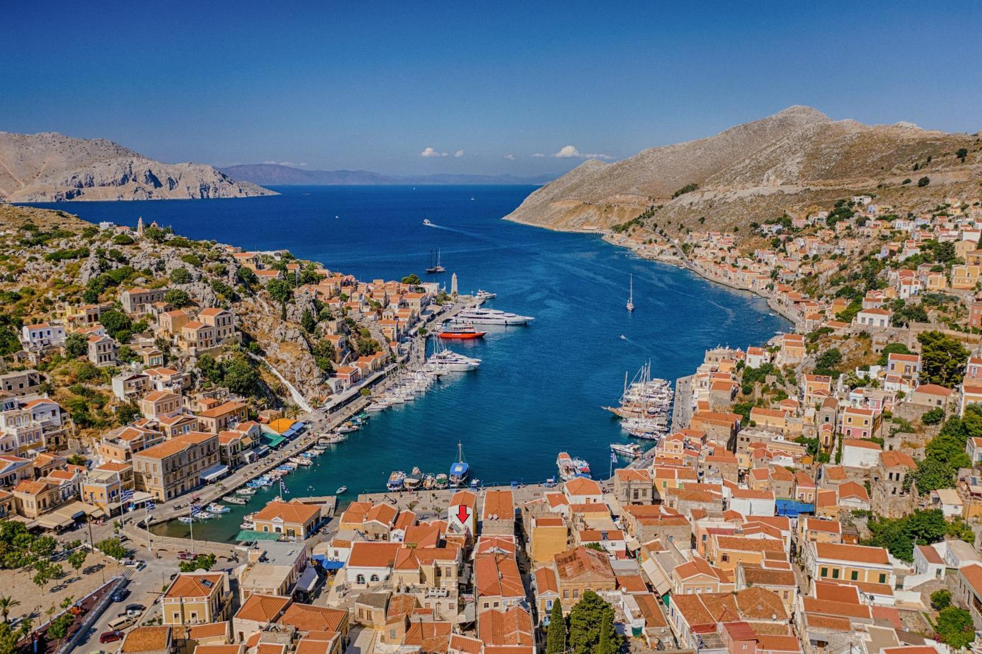 The Old Symi Apartment Екстериор снимка